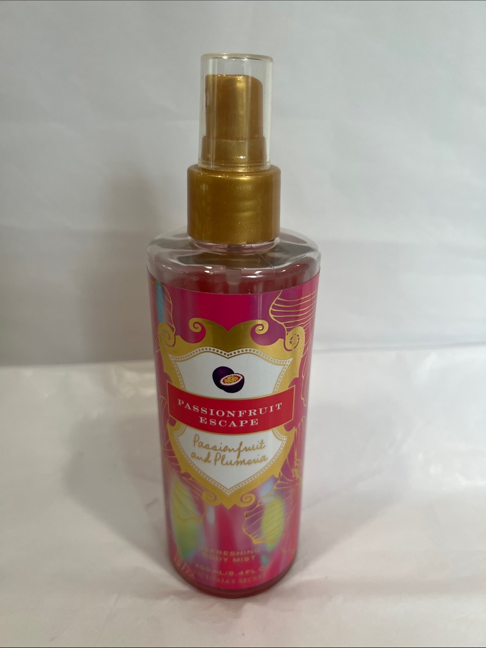 Victoria Secret’s Passionfruit Escape Body Mist - Pink and Gold